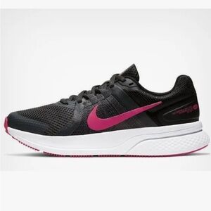 Nike Run Swift Sneaker Running Shoe in Black & Magenta Pink Women’s 7.5 Men’s 6